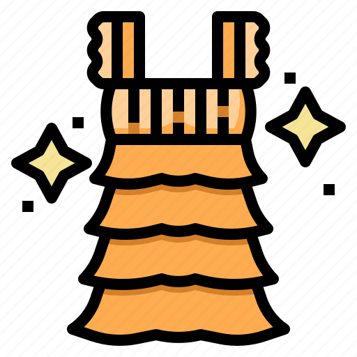 Dress, garment, clothing, fashion, summer, vacation, travel icon - Download on Iconfinder