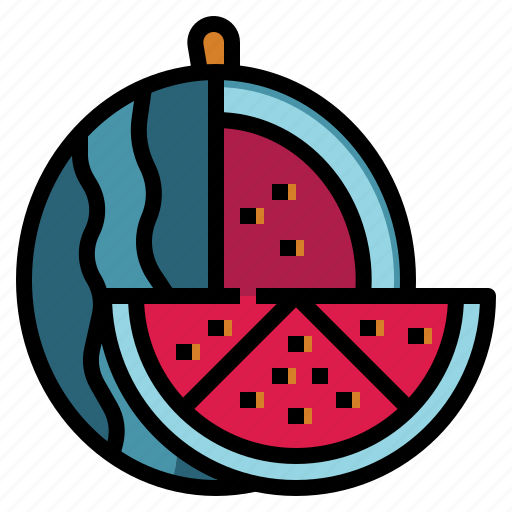 Watermelon, organic, vegan, diet, fruit, healthy, vegetable icon - Download on Iconfinder