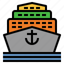 cruise, yacht, ferry boat, journey, transportation
