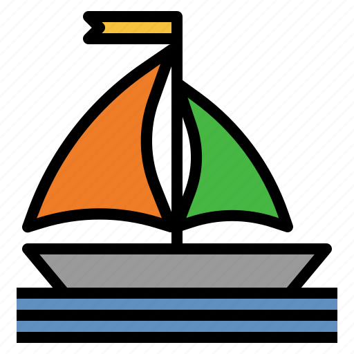 Sailing, boat, sailboat, marine, summer icon - Download on Iconfinder