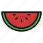 watermelon, fruit, summer, melon, fresh 