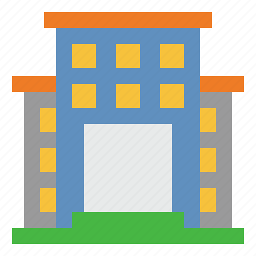 Hotel, hostel, vacation, building, holiday icon - Download on Iconfinder