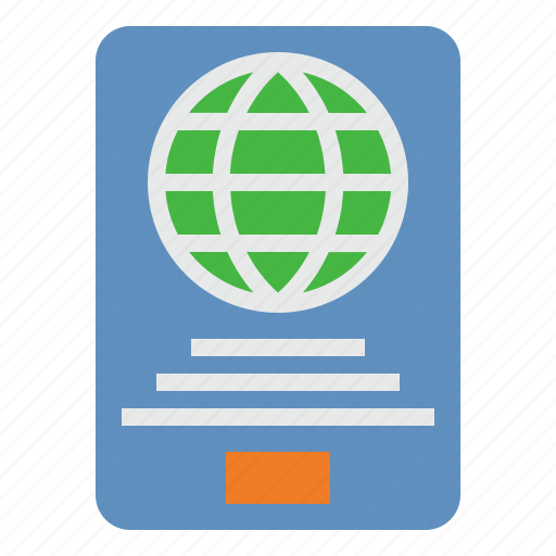 Passport, immigration, travel, tourist, identification icon - Download on Iconfinder