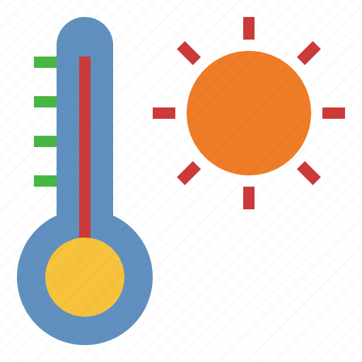 Thermometer, hot, weather, warm, temperature icon - Download on Iconfinder