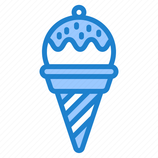 Ice, cream, cone, sweet, dessert, food icon - Download on Iconfinder