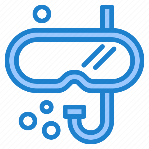 Snorkel, goggle, diving, mask, sea icon - Download on Iconfinder