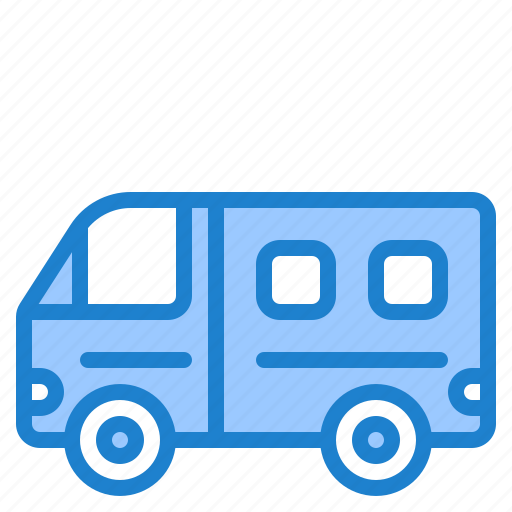 Van, car, camping, travel, transport icon - Download on Iconfinder