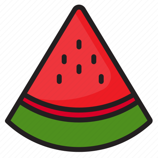 Watermelon, fruit, tropical, food, slice icon - Download on Iconfinder