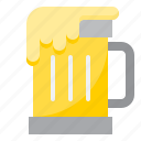 beer, drink, glass, beverage, mug