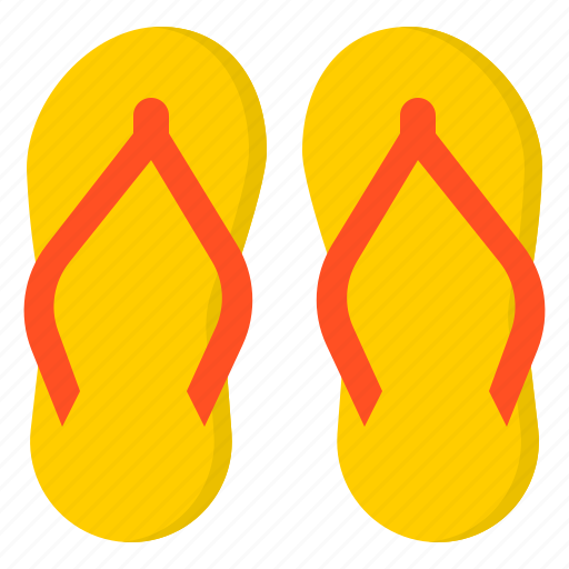 Flipflops, feet, footware, slippers, summer icon - Download on Iconfinder