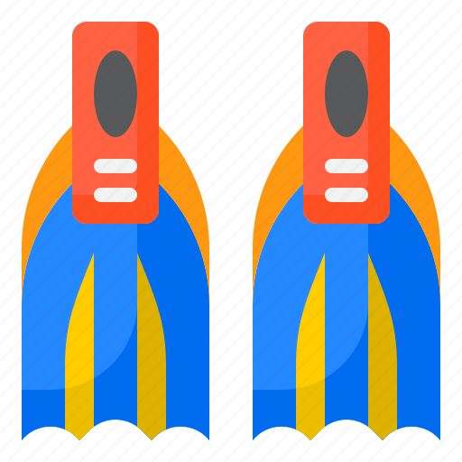 Flippers, scuba, diving, silifins, fins icon - Download on Iconfinder