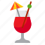 orange, juice, drink, umbrella, beverage, cocktail 