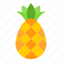 pineapple, fruit, tropical, food, juice