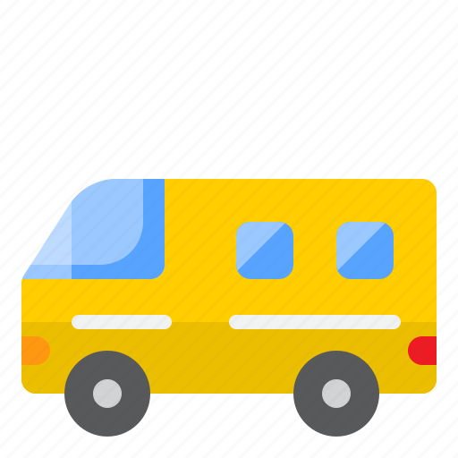 Van, car, camping, travel, transport icon - Download on Iconfinder