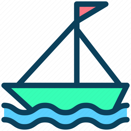 Summer, boat, ship, watercraft, sea icon - Download on Iconfinder