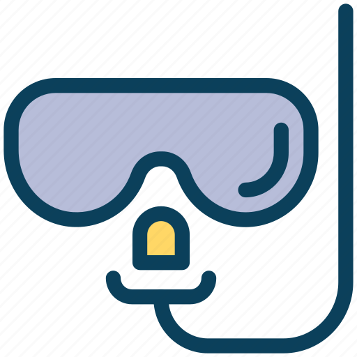 Summer, diving mask, swimming, scuba mask icon - Download on Iconfinder