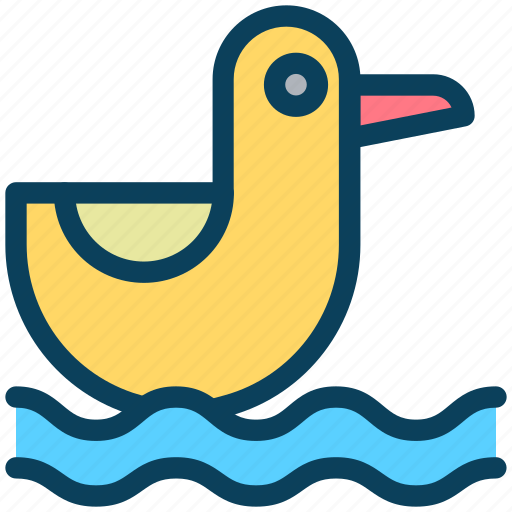 Summer, duck, water, sea, toy, beach icon - Download on Iconfinder