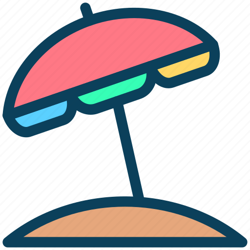 Summer, umbrella, beach, vacation icon - Download on Iconfinder