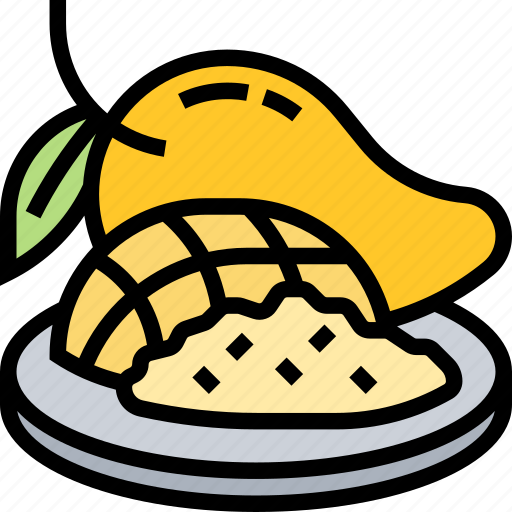 Mango, fruit, dessert, sweet, tropical icon - Download on Iconfinder