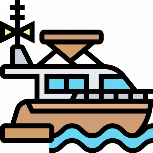 Yacht, boat, cruise, ship, travel icon - Download on Iconfinder