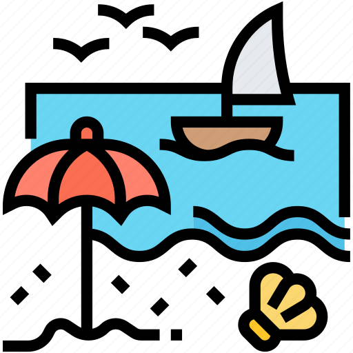 Beach, sea, summer, vacation, travel icon - Download on Iconfinder
