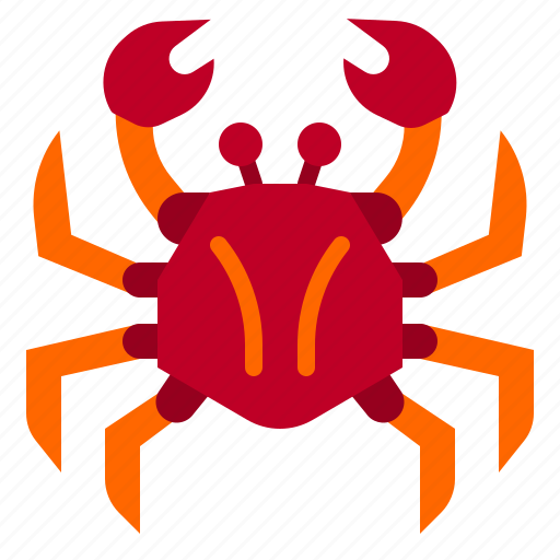 Crab, summer, beach, aquatic, animal icon - Download on Iconfinder