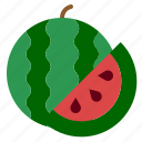 watermelon, summer, vegan, melon, fruit