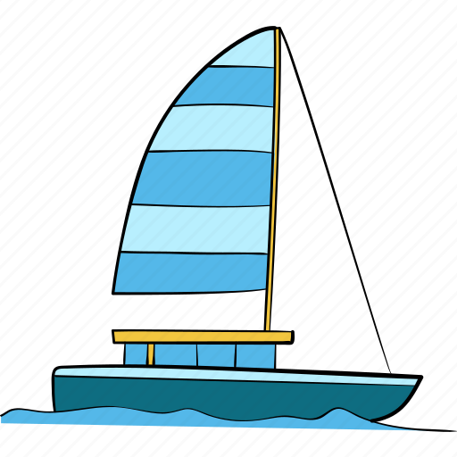 Boat, sailing, sports, competition, transportation, summer icon - Download on Iconfinder