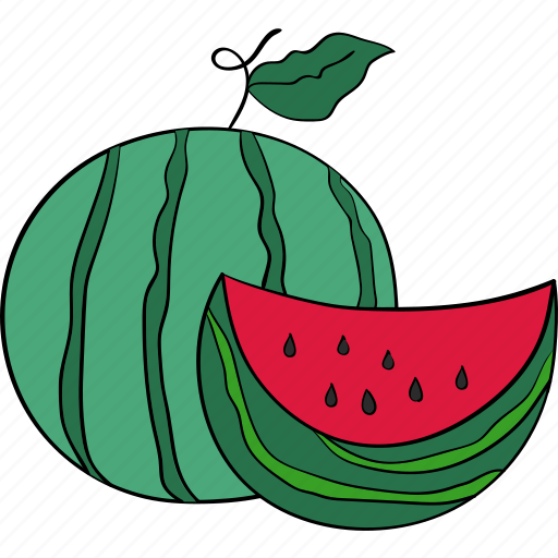 Watermelon, fruit, food, healthy, natural, summer icon - Download on Iconfinder