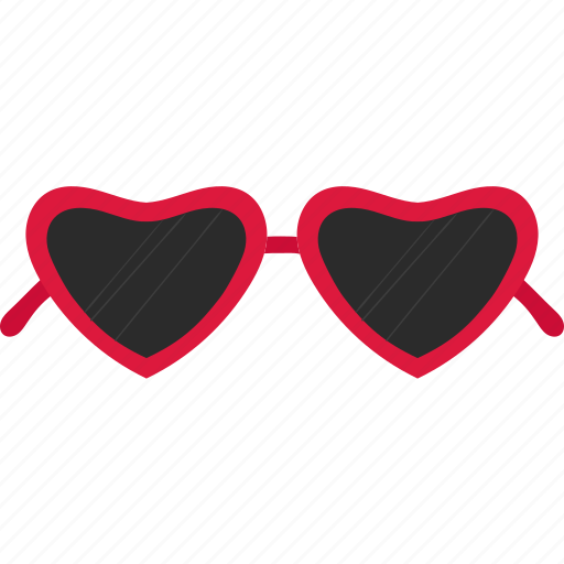 Heart, beach, glasses, summer, sun icon - Download on Iconfinder