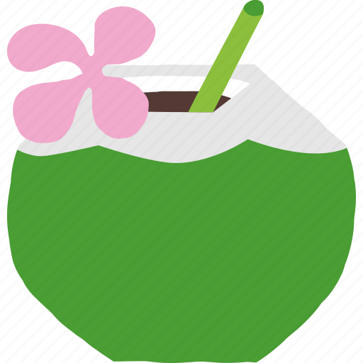 Coconut, drink, palm, summer, fresh icon - Download on Iconfinder