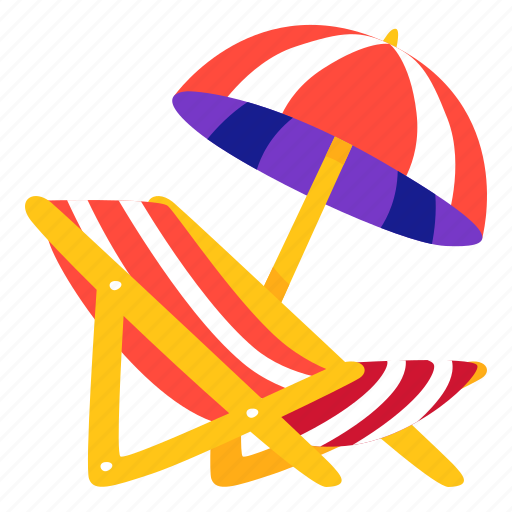 Chair, beach, summer, chairs, sun icon - Download on Iconfinder