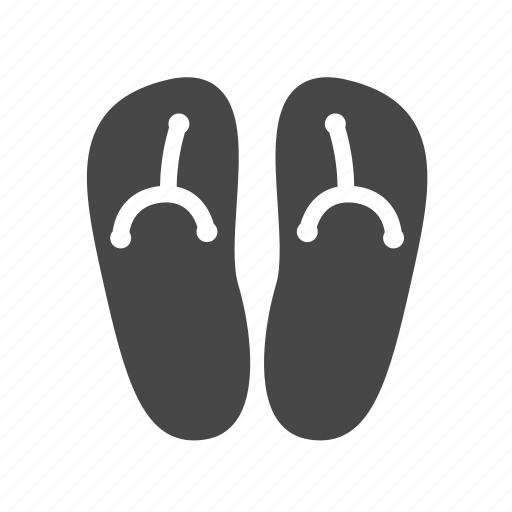 Pool, shoes, slippers, summer icon - Download on Iconfinder