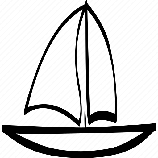 Boat, sail, sailboat, sea, summer, transport, travel icon - Download on Iconfinder