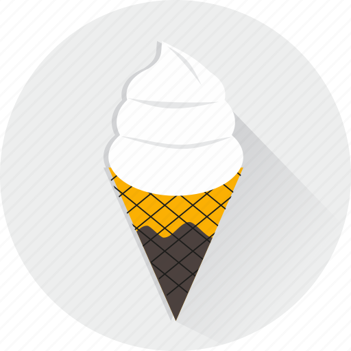 Cone, cream, dessert, food, ice, summertime, sweet icon - Download on Iconfinder