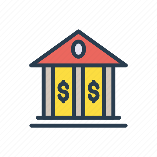 Bank, building, finance, money, saving icon - Download on Iconfinder