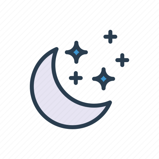 Moon, night, shine, sleep, star icon - Download on Iconfinder