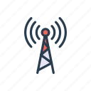 antenna, broadcast, signal, tower, wireless