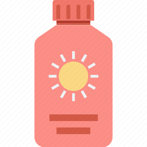 Sun oil, sunblock, sunburn cream, sunscreen, suntan lotion icon - Download on Iconfinder