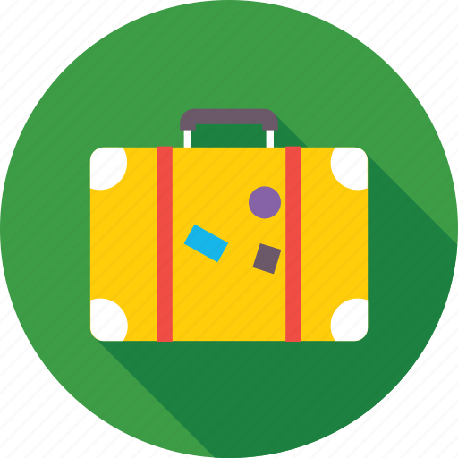 Bag, baggage, luggage, suitcase, travel bag icon - Download on Iconfinder