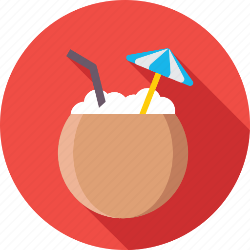 Beach drink, beverage, coconut, coconut water, drink icon - Download on Iconfinder