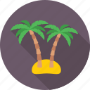 beach, coconut tree, forest, palm, palm tree