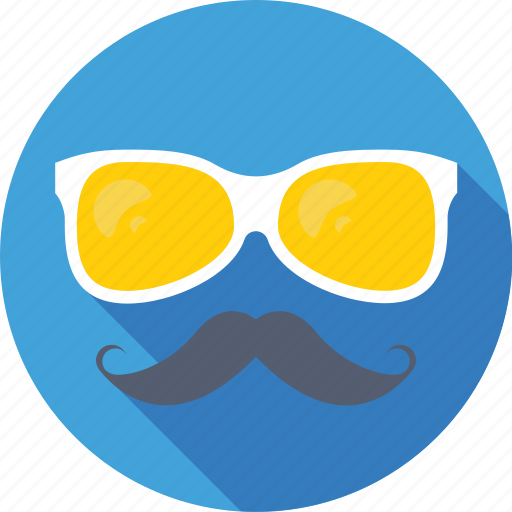 Glasses, hipster, moustache, spectacles, sunglasses icon - Download on Iconfinder