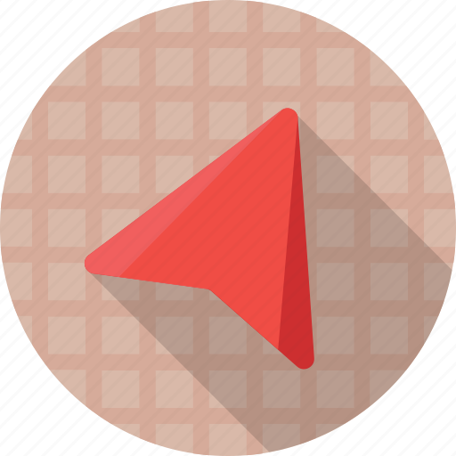 Arrow, cartography, direction, gps, navigation icon - Download on Iconfinder