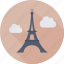 eiffel tower, france, landmark, monument, paris 