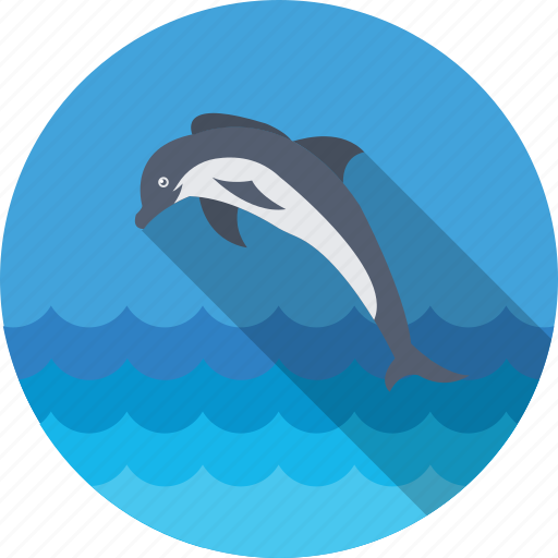 Animal, dolphin, fish, mammal, sea life icon - Download on Iconfinder