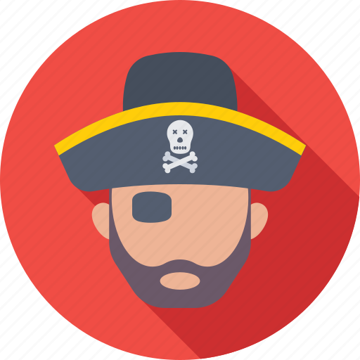 Avatar, bandit, eyepatch, pirate, sea icon - Download on Iconfinder