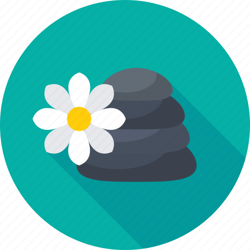 Fitness, flower, relaxation, spa, spa stones icon - Download on Iconfinder