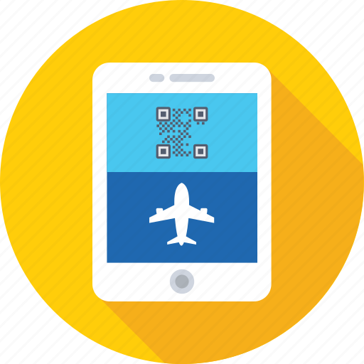 Airline, booking, e ticket, mobile, reservation icon - Download on Iconfinder
