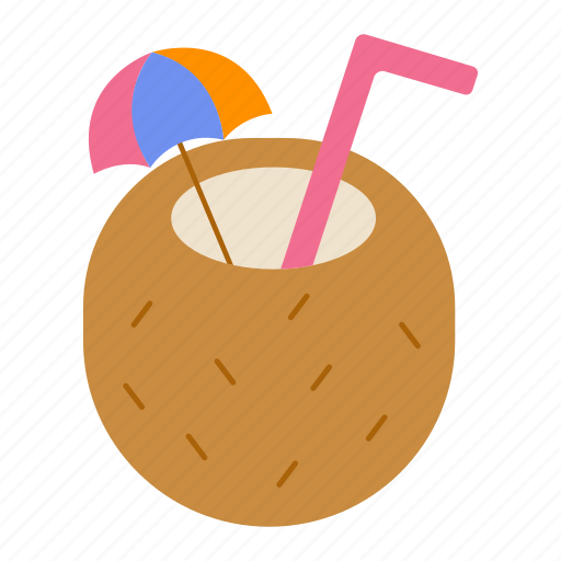 Summer, coconut, tropical, milk, juice, travel icon - Download on Iconfinder